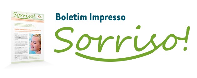 Boletim impresso Sorriso! da SISOitu, clínica odontológica especializada.