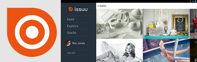 Issuu lança aplicativo para o Google Play